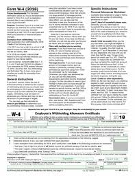 form w 4 2017 irs tax fill out