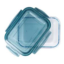 2pcs Glass Airtight Container With Lids