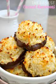 the easiest coconut macaroons the