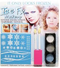 ice fx winter snowflake makeup kit by