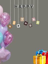 hd happy birthday editing background