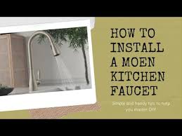 How do you adjust a moen kitchen faucet handle? How To Tighten Moen Arbor Kitchen Faucet Handle