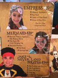 pirate princess or mermaid makeover