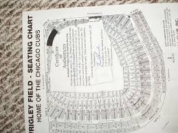 Wrigley Field Seats Chicago Cubs Field Box Double W Aisle