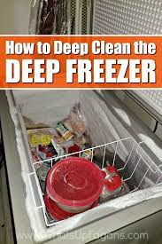 Cleaning Your Deep Freezer