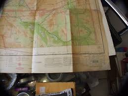 Vintage Rare 1942 Sectional Aeronautical Chart Los Angeles