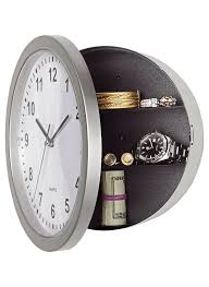 Wall Clock Safe Harriet Carter