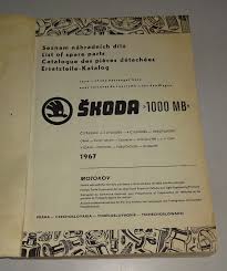 spare parts list skoda 1000 mb stand