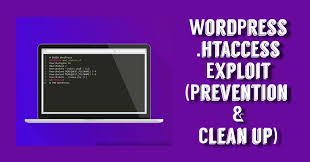wordpress htaccess hacked fix