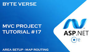 asp net core mvc area setup and map