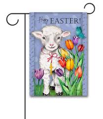 Buy Happy Easter Lamb Garden Flag
