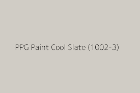 Ppg Paint Cool Slate 1002 3 Color Hex