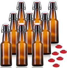 12 Oz Amber Glass Beer Bottles For Home
