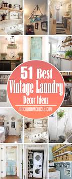 50 best vintage laundry room design and