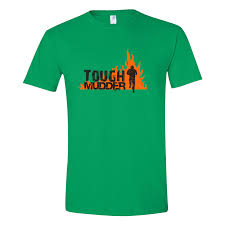 Tough Mudder Green Logo T Shirt