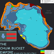 The chum bucket bucket helmet is a hat worn by either employees or customers of the chum bucket, depending on which story it is being used in. All Hail Plankton Imaginarymaps