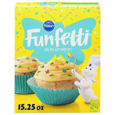 Pillsbury Funfetti Cake Mix 15 25 Oz Buy Online In United Arab  gambar png