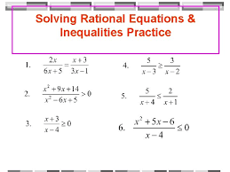 Solving Equations Containing Rational