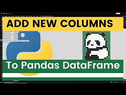 add new columns in pandas dataframe