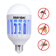 Amazon Com Hbirdpc Mosquito Killer Lamp Bug Zapper Light Bulb Electronic Insect Fly Killer Fits In 110v E26 E27 Light Bulb Socket Base For Home Indoor Outdoor Garden Patio Backyard Garden