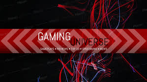 Youtube Banner Maker For Gaming Universe Channel 461b