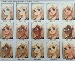 Copic Skin Tones Copic Marker Drawings Copic Copic Drawings