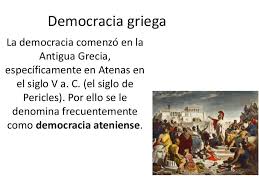 cómo funcionaba la democracia griega