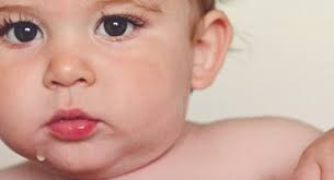 blister on baby lip causes treatments