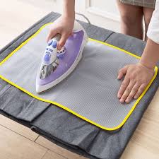 protective ironing cloth instruction