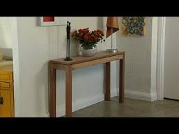 How To Make A Console Table You