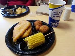 I found this recipe a year ago. Fish And Hush Puppies Picture Of Long John Silver S Pigeon Forge Tripadvisor