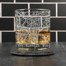 Philadelphia Whiskey Glass Philadelphia