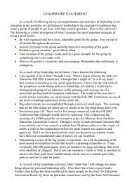 43 sle leadership statement in pdf