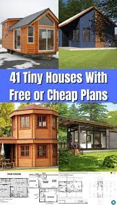 41 Tiny Houses With Free Or Plans