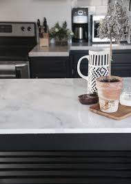This is seriously the best diy project i've ever done. Faux Marble Countertops Diy Earnest Home Co