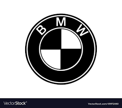 bmw m sport logo royalty free vector
