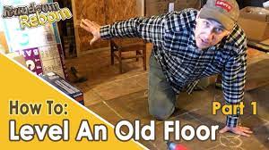 level an old wood floor