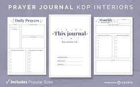 prayer journal kdp interior design