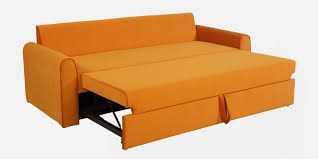 kedio velvet pull out sofa bed
