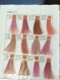 Aveda Rose Pink Formulas In 2019 Aveda Hair Color Aveda