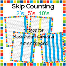 Skip Counting 2 S 5 S 10s On A 100s Chart