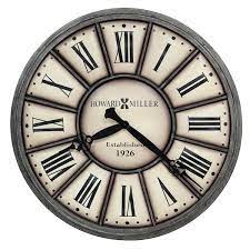 Time Ii Black Wall Clock 625613