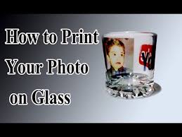 How To Print Photo On Drinking Glass