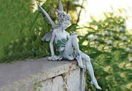 Sitting Fairy Garden Statue Grabone Nz