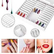 Us 23 24 22 Off Nail Color Chart Display Nail Box Uv Gel Polish Swatch Book Nail Painting Practice Design Board Portable High End Art Accessory On