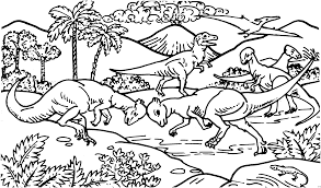 Cute little cartoon dinosaurs for children hand drawn. Dinosaurier Mit Schaedelplatten Ausmalbilder Malvorlagen Auf Gratis Malvorlagen De