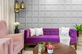 grey wall design for compact living