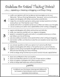 Sharpen Critical Thinking   Ultimate Critical Thinking Worksheet from  Global Digital Citizen Foundation