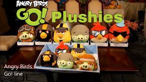 The Unreleased Angry Birds GO! Plushies - YouTube