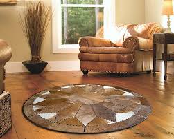 round cowhide rug Ø 160 cm etnodesign